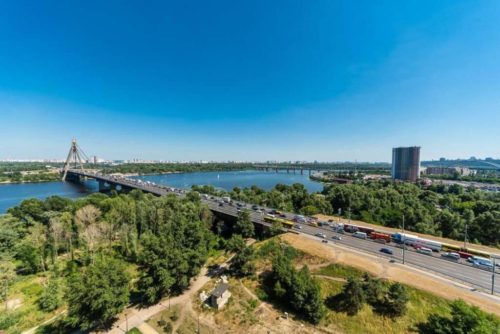Apartments With Crazy Panoramic View Of The Dniepr Kiev Extérieur photo